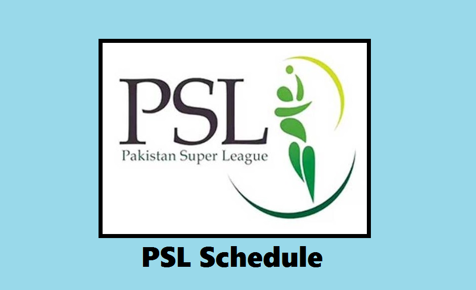 PSL Schedule 2019